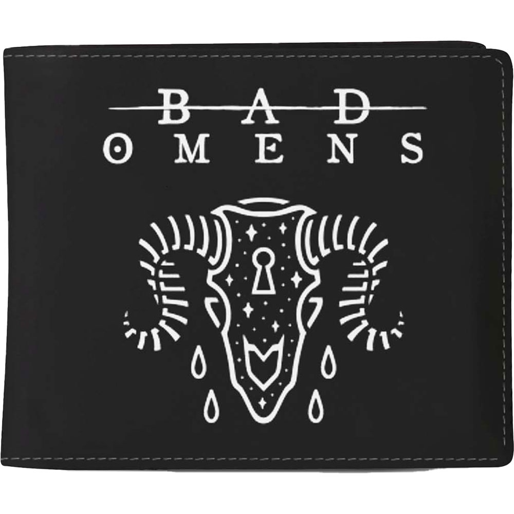 Rocksax Bad Omens - Ramskull Wallet - Black